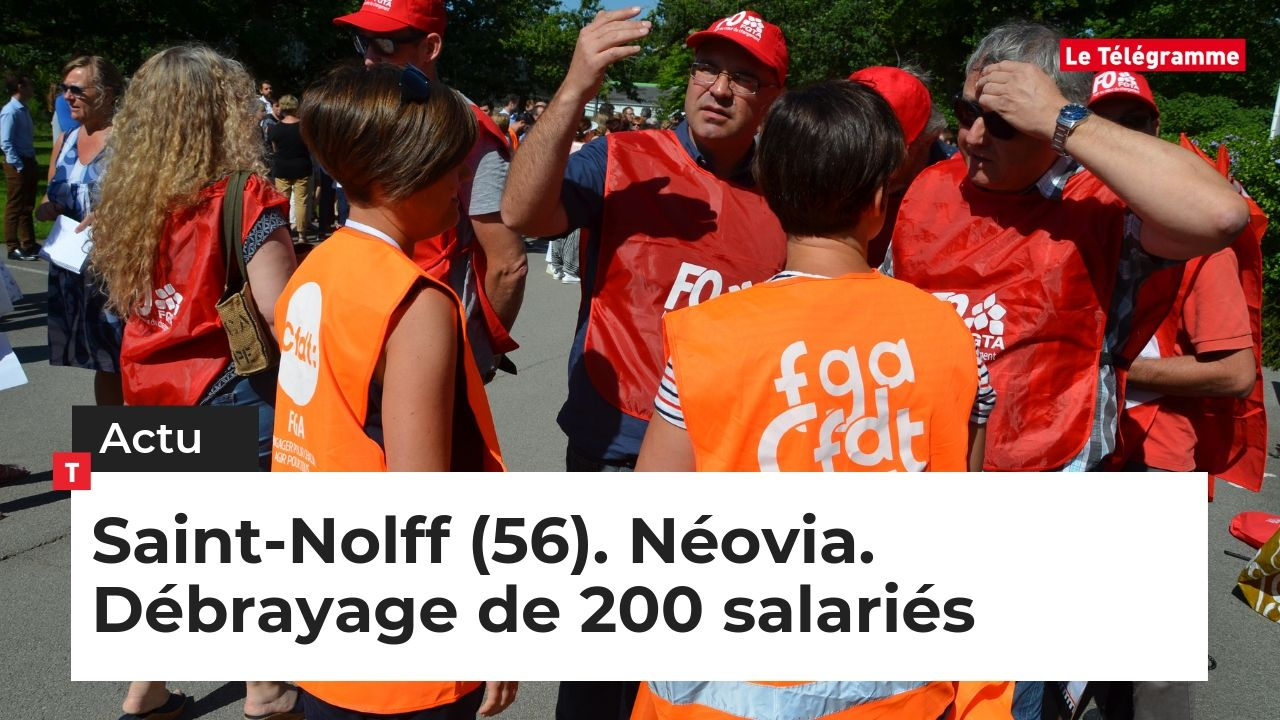 Néovia. Débrayage de 200 salariés sur le site de Saint-Nolff (56) (Le Télégramme)