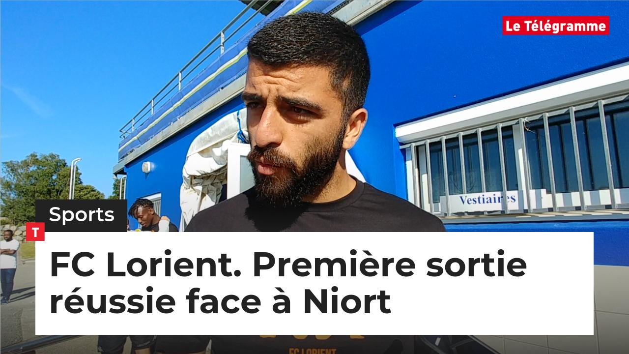 FC Lorient. ​Première sortie réussie face à Niort (Le Télégramme)