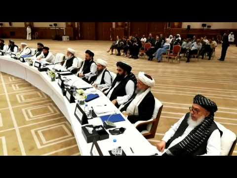 Closing session of the Intra-Afghan peace talks in Doha