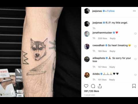 Sophie Turner and Joe Jonas get tattoos in tribute to late dog