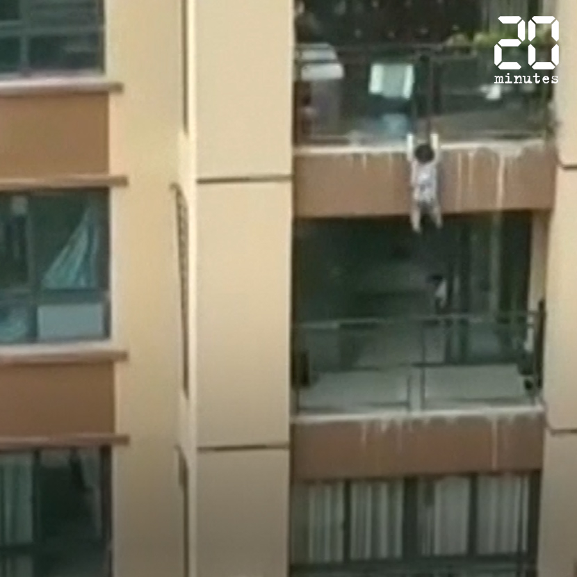 Chine: Un enfant de trois ans chute du sixième étage, des habitants le rattrapent (20 Minutes)