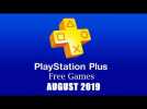PlayStation Plus Free Games - August 2019
