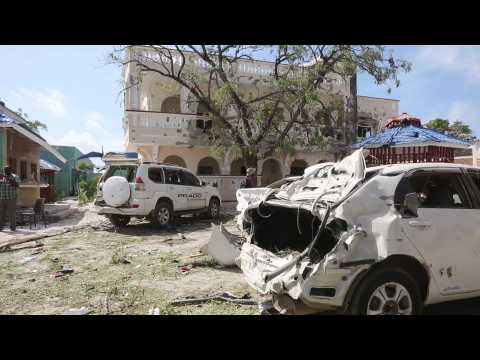 Aftermath of deadly Somalia hotel siege