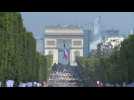 Images before the beginning of Bastille Day military parade - Label : AFPTV - First images - Category : News