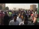 Thousands rally in Khartoum to mourn protesters killed in June raid