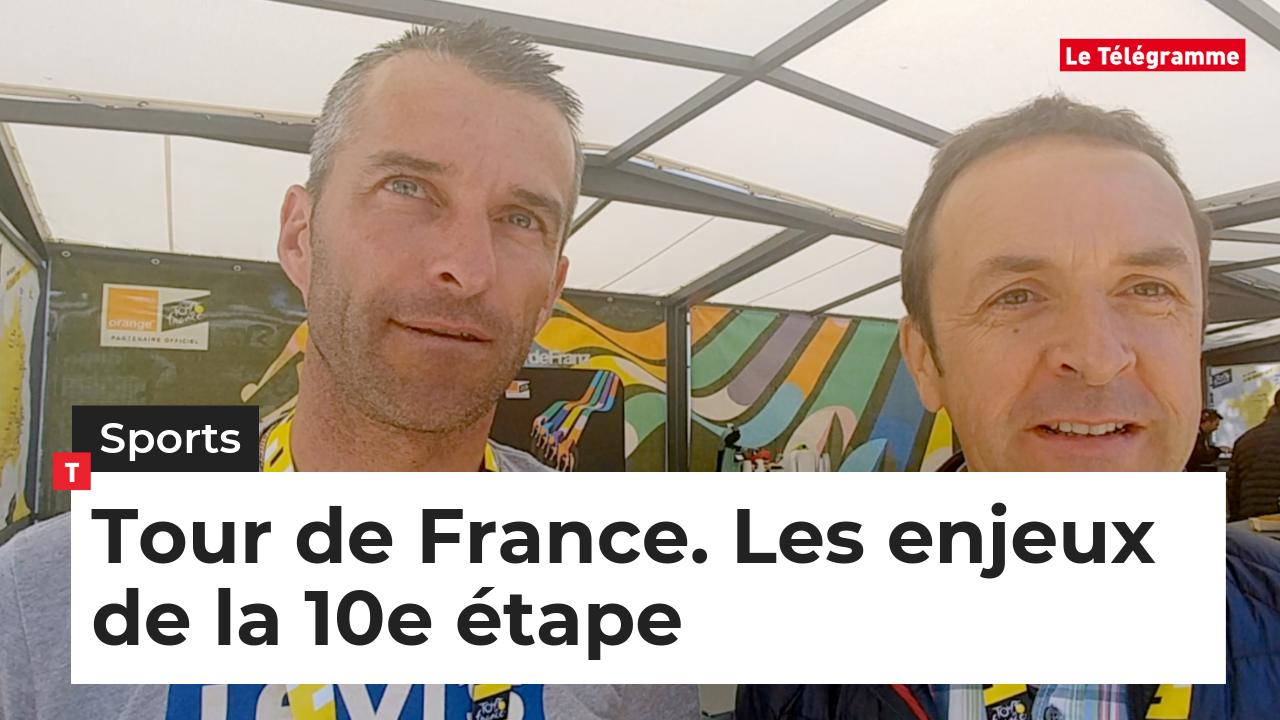 Tour de France. Les enjeux de la 10e étape  (Le Télégramme)