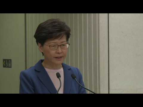 Hong Kong leader Lam says China extradition bill 'dead'