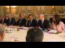 Macron hosts international climate summit at Elys&eacute;e Palace - Label : AFPTV - First images - Category : News
