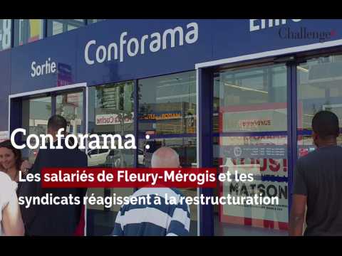 Conforama : Les salariés de Fleury-Mérogis et les syndicats réagissent à la restructuration