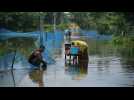 Monsoon rains wreak flood havoc in India's Assam