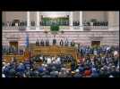 Greece's new conservative parliament convenes after elections