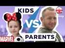 DISNEYLAND PARIS | The MARVEL Super Hero Quiz -  Kids VS Parents! | Official Disney UK