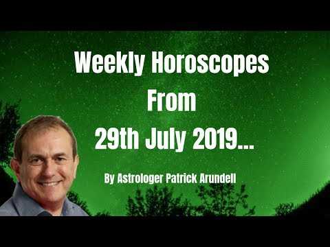Weekly Horoscopes from 29th July 2019