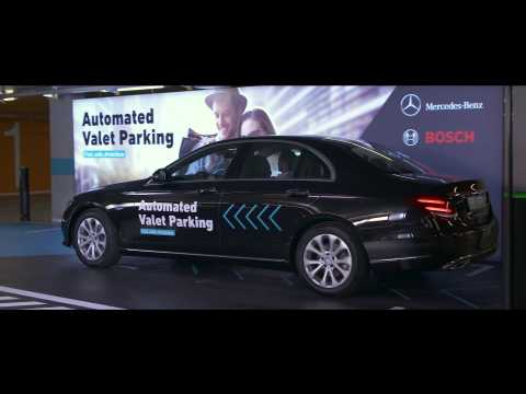 World first - Bosch and Daimler obtain aproval for Driveless parking without human supervision