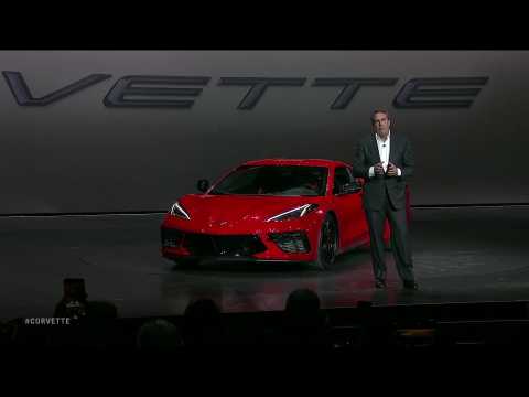 2020 Corvette Stingray Reveal - Mark Reuss