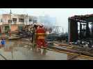 Fire destroys some 200 homes near Lima, Peru