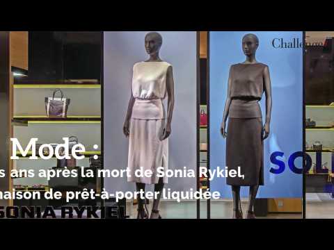 Trois ans après la mort de Sonia Rykiel, sa maison de prêt-à-porter liquidée