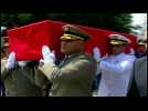 Tunisia: Military parade escorts the body of late Tunisian president