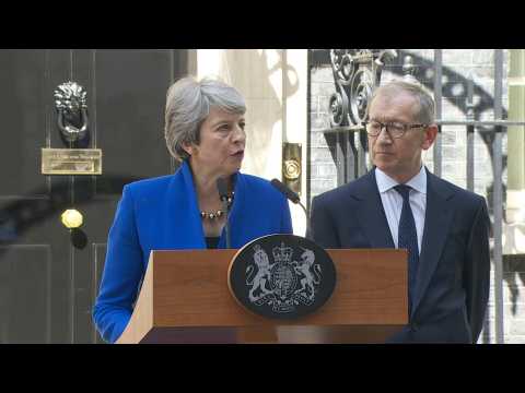 Theresa May makes final speech as PM, congratulates Boris Johnson