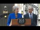 Theresa May makes final speech as PM, congratulates Boris Johnson