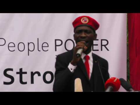 Uganda's popstar MP Bobi Wine announces 2021 presidential election run