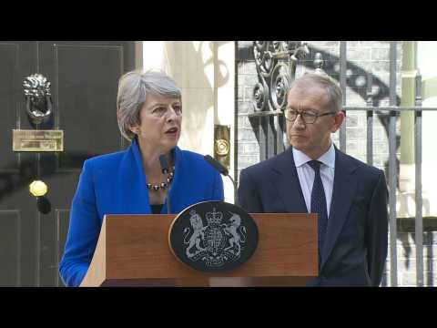 Resigning PM May says Brexit is 'immediate priority'