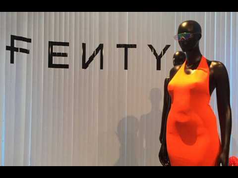 Rihanna has curvy mannequins at Fenty pop-up