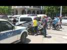 Suicide blast targets police on Tunisia capital's main avenue: police