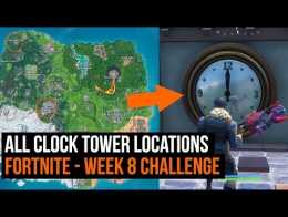 Fortnite Clock Tower Location Guide - Season 9 week 8 challenge