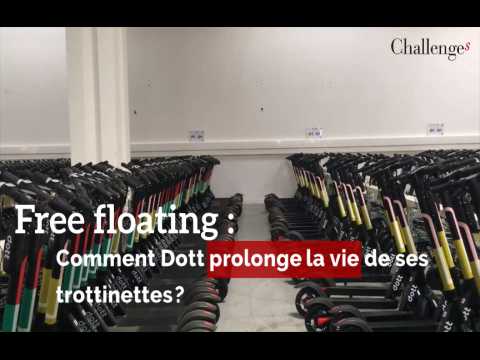 Free floatting : Comment Dott prolonge-t-elle la vie de ses trottinettes ? 