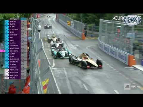 Formula E Swiss E-Prix - Final lap of the race