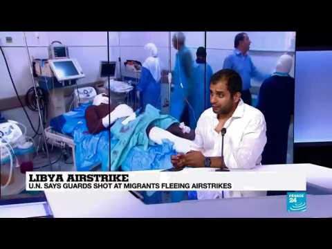 Libya detention centres "like hell" for migrants
