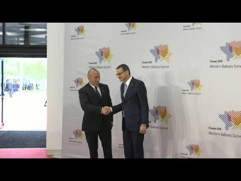 Balkan leaders arrive to Poznan for summit on EU enlargement