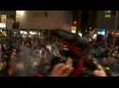 Hong Kong: Protesters and police clash in Mongkok district