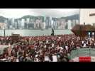 Hong Kong protesters gather for new rally - Label : AFPTV - First images - Category : News