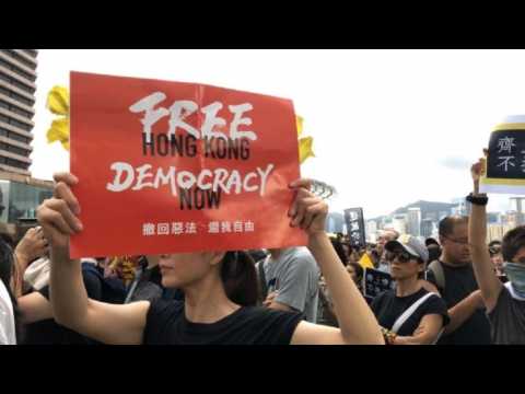 Hong Kong protesters gather for new rally (2)
