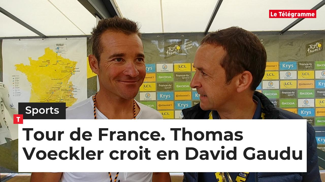 Tour de France. Thomas Voeckler croit en David Gaudu (Le Télégramme)