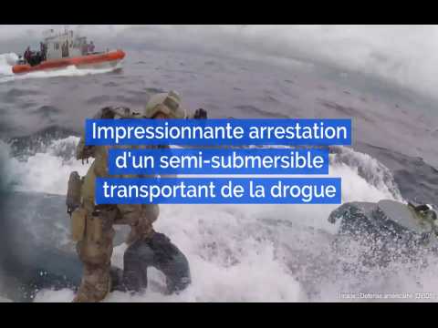 Les gardes-côtes américains arrêtent en mer un semi-submersible transportant de la drogue