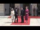 Japanese royals meet Polish president and his wife in Warsaw