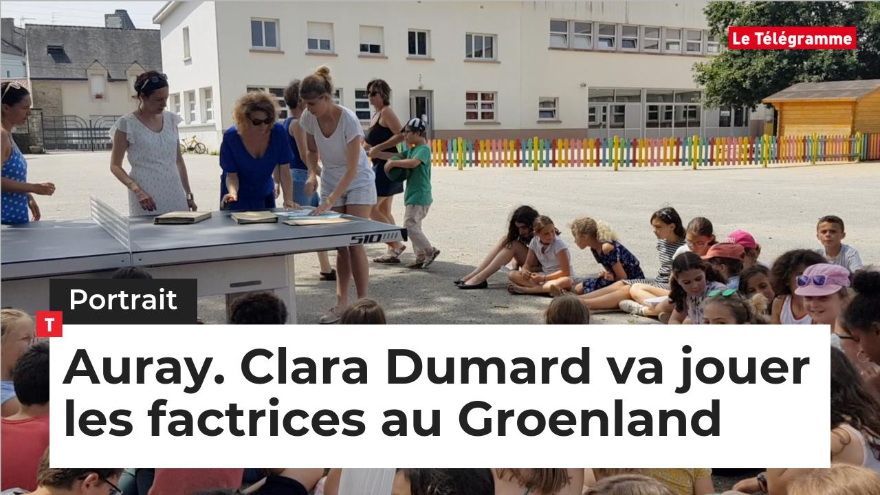 Auray. La navigatrice Clara Dumard va jouer les factrices au Groenland (Le Télégramme)