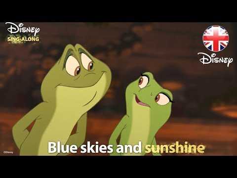 DISNEY SING-ALONGS | Dig A Little Deeper - Princess And The Frog Lyric Video | Official Disney UK