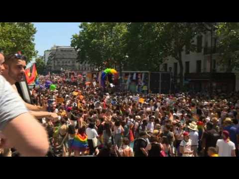 Paris Gay Pride kicks off in Montparnasse