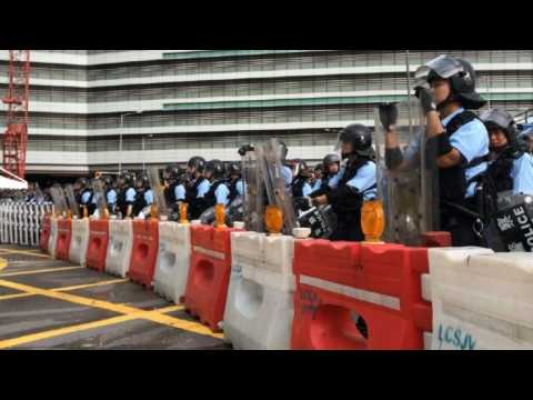 Hong Kong: Protests kick off on handover anniversary