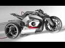 The BMW Motorrad Vision DC Roadster Design Sketches