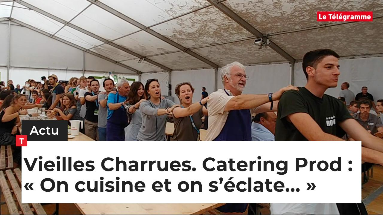 Vieilles Charrues. Catering Prod : « On cuisine et on s’éclate… » (Le Télégramme)