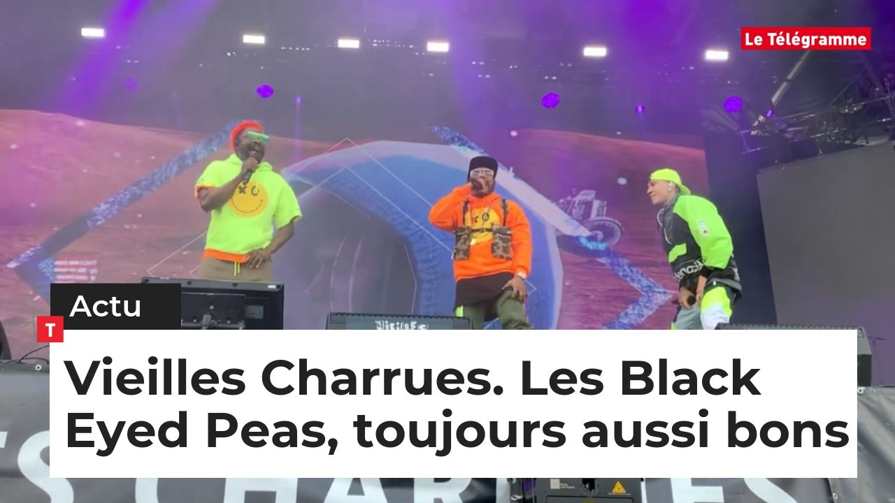Vieilles Charrues. Revivez le concert des Black Eyed Peas (Le Télégramme)