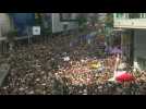 Seventh weekend anti-government protest in a row in Hong Kong