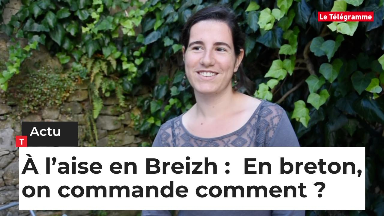 À l’aise en Breizh (2). En breton, on commande comment ? (Le Télégramme)