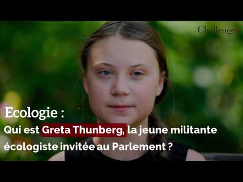 Qui est Greta Thunberg, la militante écologiste invitée au Parlement ?