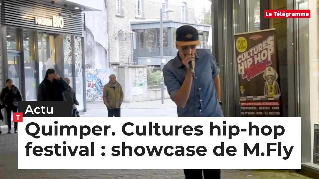 Quimper. Cultures hip-hop festival : showcase de Mike Fly  (Le Télégramme)